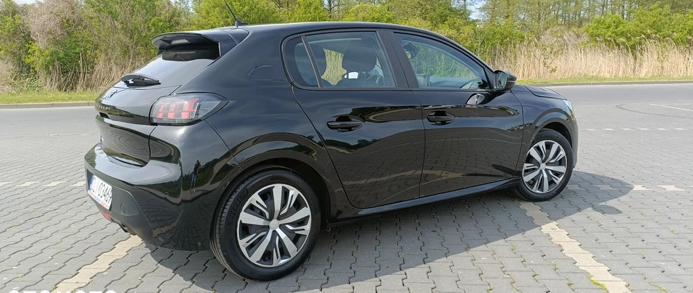 Peugeot 208 cena 55777 przebieg: 45831, rok produkcji 2020 z Lipno małe 631